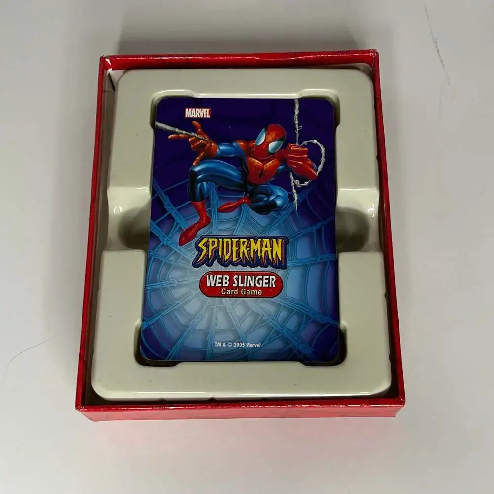 Marvel Spider-Man Web Slinger Travel Card Game by Briarpatch (2005)